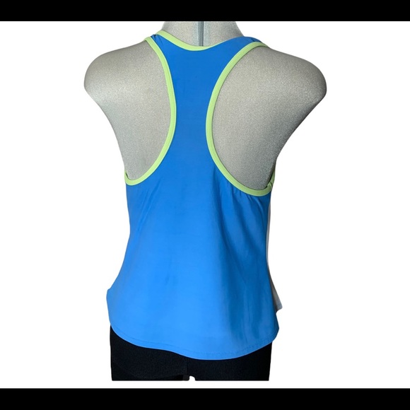 CAZIMI Blue and White Sport Tank Size 14 - Picture 2 of 8